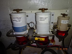 Jenna Star 37 34' American Tug Racor fuel filters