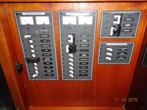 Jenna Star 40 34' American Tug electrical panel