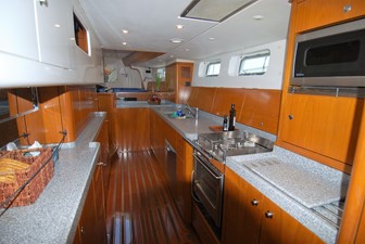 LEONORE 16 Galley Looking Forward