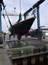Nobadeer 40 47' Mariner hauled out