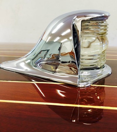 German silver plating over bronze hardware