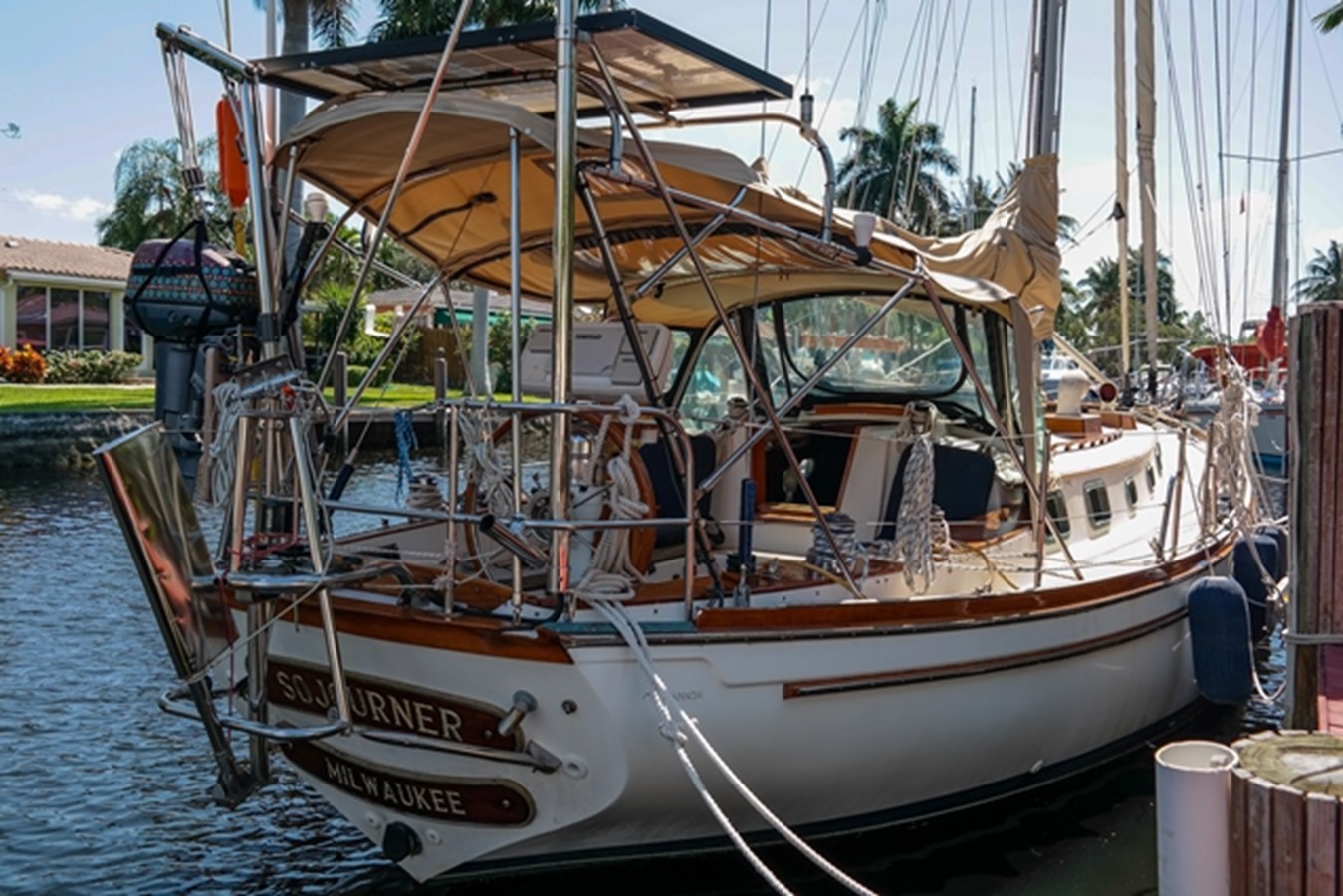 Sojourner Cruising Sailboat SHANNON 37' 1987 | YATCO