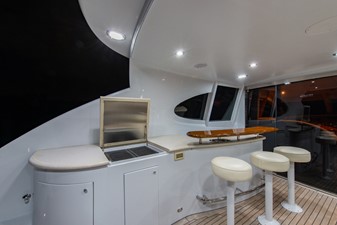 No Name 80 Flybridge/Wet Bar/Grill