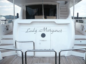 Lady Margaret 36 Lady Margaret Aft View