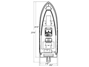 2003 Contender 23 Tournament 20 Vessel Layout