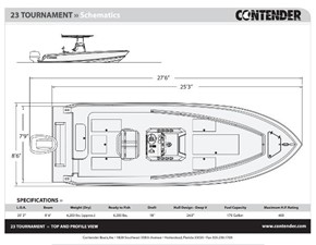 2003 Contender 23 Tournament 21 Vessel Layout 2