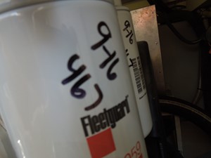 Comocean 22 Engine Room- Last Engine Service