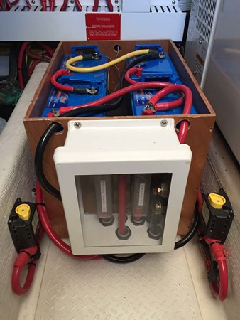New 920 AH House Battery Bank