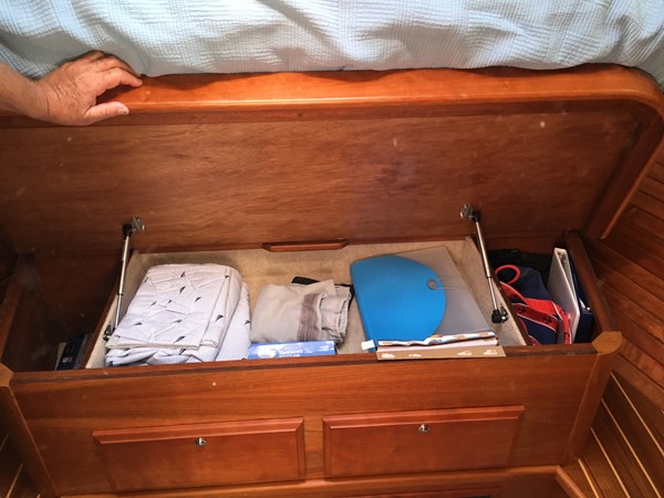 Storage Below Master Berth