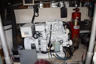 Bertram Open Express, Cummins repower - 38 SPECIAL 24 Northern Lights generator