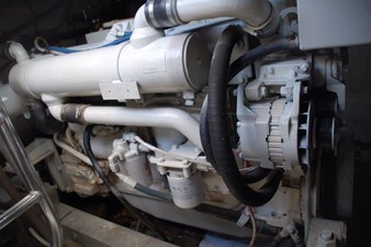 Bertram Open Express, Cummins repower - 38 SPECIAL 26 C-series with 5-tip injector upgrade