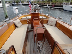 MIDNIGHT RAMBLER 29 Cockpit, Aft