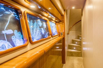 MAVERICK 28 Companionway with Etched Glass