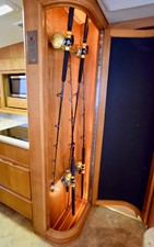 54' Bertram 9 Rod Storage
