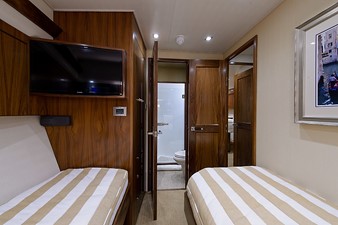 Miss Moneypenny 49 Forward Port Guest Stateroom