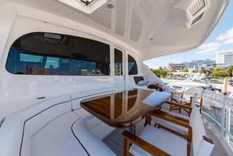 Miss Moneypenny 75 Upper Aft Deck