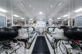 Miss Moneypenny 84 Engine Room