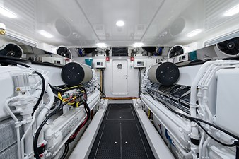 Miss Moneypenny 93 Engine Room