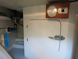 Misty Pearl 31 Freezer in Lazarette