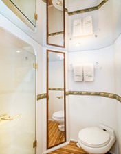 Following Grace 24 Master Stateroom Head and Shower