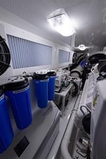 55' Viking  51 Engine Room