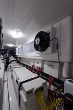 55' Viking  53 Engine Room