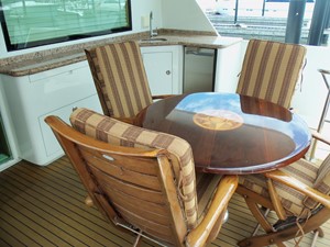 DUCHESS 24 Aft Deck Table