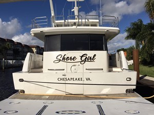 SHORE GIRL 59 Stern