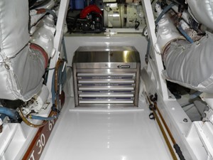 Sidewinder 26 Engine Room