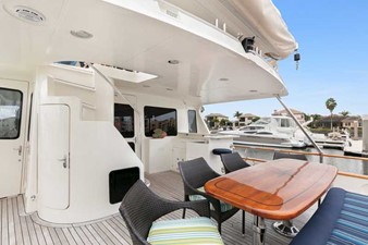IRISH ROVER 43 Aft Deck