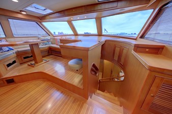 Buzz Mobile 29 Forward Windshield Main Deck and Stairs to Lower Deck 78E-CB Marlow Explorer BUZZ MOBILE
