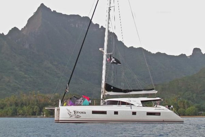 AT ANCHOR IN MOOREA