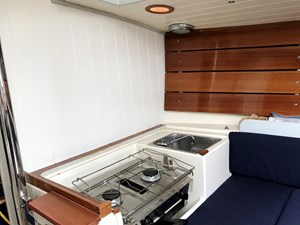 Galley stove and sink