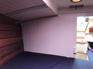 Tapa's Knot Working 52 starboard v-berth aft bulkhead