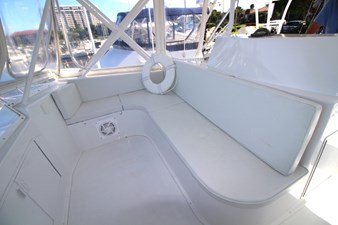 Cajun Queen 41 Flybridge Salon