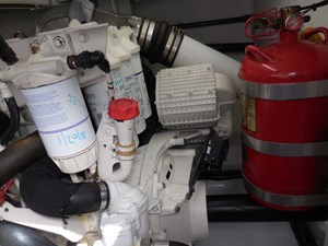 Epiphany 34 Engine Room
