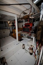 Grand Banks 48ft Classic Motor Yacht 10 Engine Room Port