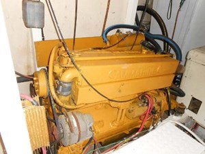 Grand Banks 48ft Classic Motor Yacht 46 Starboard Motor