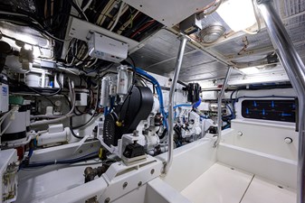 Last Chance 54 Engine Room