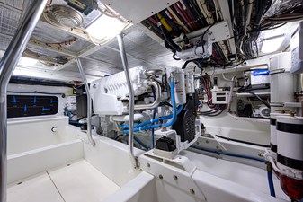 Last Chance 56 Engine Room