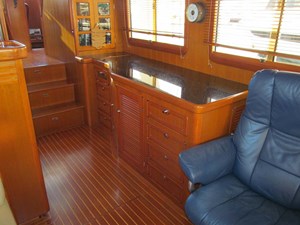 Salon and Galley Cabinet Starboard Forward
