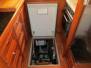 Azure 15 Galley Access to Engine Room