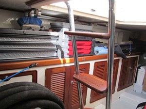 Azure 89 Lazarette Aft Bench and Storage