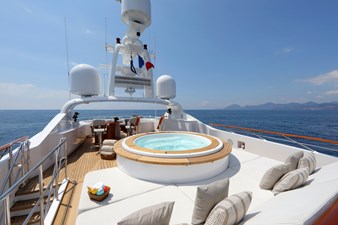 AWATEA 25 Sundeck Looking Forward 