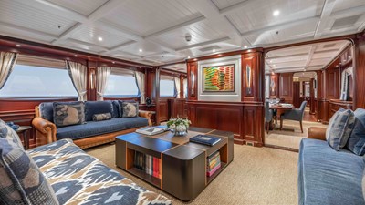 Main Salon Looking Forward To Port 