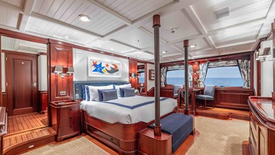 AWATEA 9 Master Stateroom Looking To Starboard Side