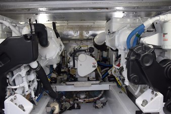 FARR GONE 36 Engine Room with generator centerline
