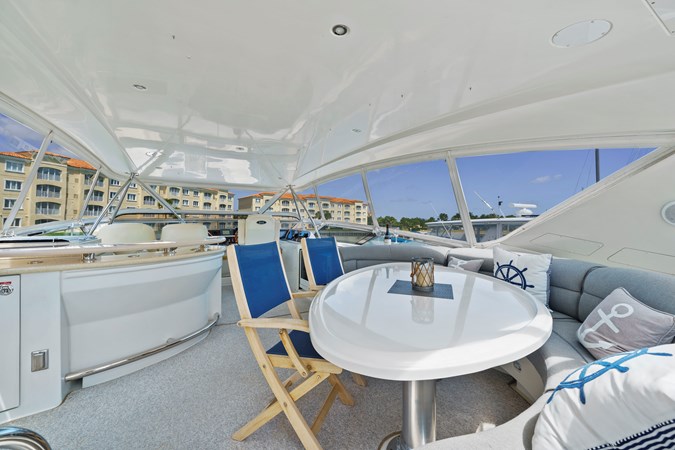 17 _ 2006 65ft Marquis Motor Yacht Pilot House OFF THE GRID