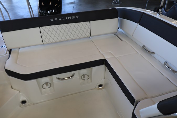 13. Aft Seating with port seat folded in chaise lounge