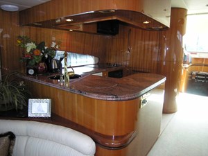 BALOZI 5 Galley Looking Forward
